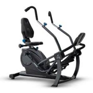 Teeter FreeStep Recumbent Cross Trainer & Mat Bundle