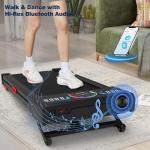 TRAILVIBER Compact Under Desk Walking Pad Treadmill