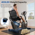 Niceday Magnetic Recumbent Exercise Bike with APP