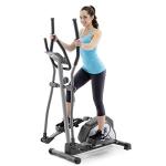 Marcy Magnetic Elliptical Trainer with Wheels