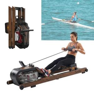 TANTISY Foldable Water Rowing Machine for Home