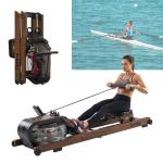 TANTISY Foldable Water Rowing Machine for Home