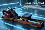 TANTISY Foldable Water Rowing Machine for Home