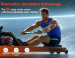 TANTISY Foldable Water Rowing Machine for Home