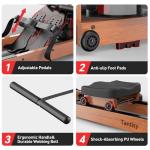 TANTISY Foldable Water Rowing Machine for Home