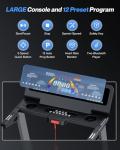 WELLFIT Heavy-Duty Treadmill with Bluetooth & Incline