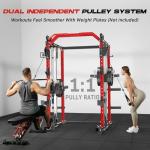 Roygym 2000LBS Power Cage with Cable Crossover