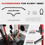 Roygym 2000LBS Power Cage with Cable Crossover