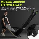 Indoor Ski Exercise Machine for Aerobic Workouts