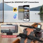 WENOKER Wooden Water Rowing Machine with Monitor