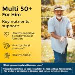 Multivitamins for Men 50 Plus - 90 Tablets