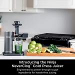 Ninja JC151 Cold Press Slow Juicer with Pulp Control