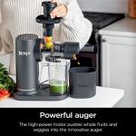 Ninja JC151 Cold Press Slow Juicer with Pulp Control