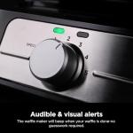 Vertical NeverStick PRO Belgian Waffle Maker