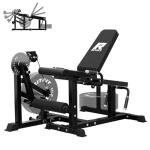 RITFIT Adjustable Leg Extension and Curl Machine
