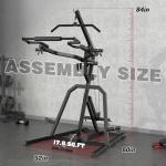 DONOW Power Rack with LAT Low Row System