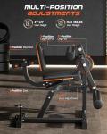 Adjustable 4-in-1 Leg Extension Curl Machine