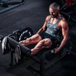 RITFIT Adjustable Leg Extension and Curl Machine