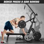 DONOW Power Rack with LAT Low Row System