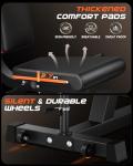 Adjustable 4-in-1 Leg Extension Curl Machine