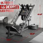 Mdeam 45-Degree Leg Press and Hack Squat Machine