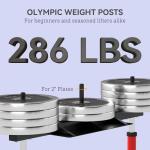 Soozier Vertical Leg Press Machine for Home Gym