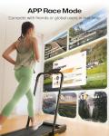 UREVO Smart 2-in-1 Folding Treadmill with Handle