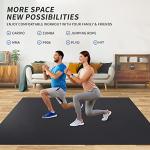 Extra Large Non-Slip Exercise Mat for Home Gym