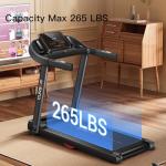 Cursor Fitness Folding Treadmill with Pulse Sensor