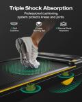 UREVO Smart 2-in-1 Folding Treadmill with Handle