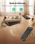 UREVO Smart 2-in-1 Folding Treadmill with Handle