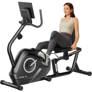 Adjustable Recumbent Exercise Bike for Home Fitness