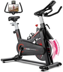 Whisper Quiet Exercise Bike with Digital Display