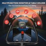 Whisper Quiet Exercise Bike with Digital Display