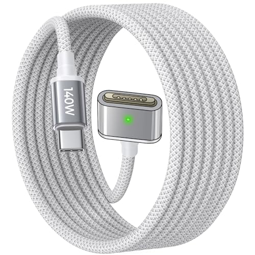 LISEN 140W USB-C Magnetic Charger Cable for MacBook