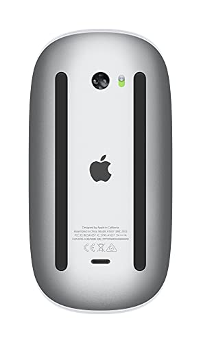Apple Magic Mouse: Wireless, Rechargeable, Multi-Touch - White