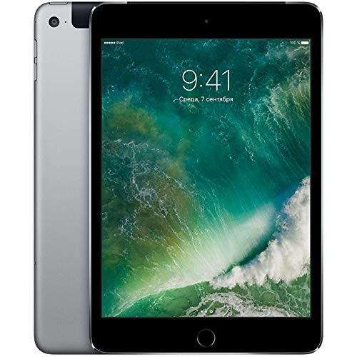 Apple iPad Mini 4, 128GB, Space Gray - WiFi + Cellular