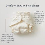 Esembly Organic Cotton Cloth Diaper Inserts - 3-Pack