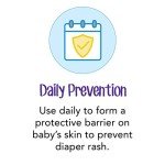 Desitin Daily Defense Baby Diaper Rash Cream with Zinc Oxide to Treat, Relieve & Prevent diaper rash, Hypoallergenic, Dye-, Phthalate- & Paraben-Free, 4 oz