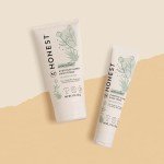 The Honest Company Hypoallergenic Diaper Rash Cream | Moisturizing + Calming Zinc Oxide Ointment | NEA Recognized, Cruelty Free | 2.5 oz