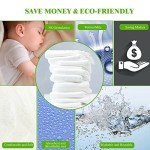 Fasoar Washable Prefold Cloth Diapers for Babies