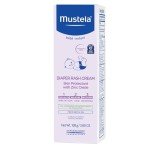 Mustela-Baby Diaper Rash Cream 123 - Skin Protectant with Zinc Oxide - Fragrance Free & Paraben Free - with 98% Natural Ingredients - 3.8 Oz, White