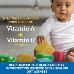 A+D Zinc Oxide Diaper Rash Treatment Cream, Dimethicone 1%, Zinc Oxide 10%, Easy Spreading Baby Rash Cream, 4 Ounce Tube (Packaging May Vary)