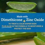 A+D Zinc Oxide Diaper Rash Treatment Cream, Dimethicone 1%, Zinc Oxide 10%, Easy Spreading Baby Rash Cream, 4 Ounce Tube (Packaging May Vary)