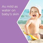 Aveeno Baby Continuous Protection Zinc Oxide Mineral Sunscreen Lotion for Sensitive Skin, Broad Spectrum SPF 50, Tear-Free, Sweat- & Water-Resistant, Paraben-Free, Travel-Size, 3 fl. oz