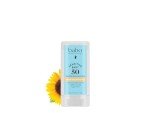 Babo Botanicals Sensitive Baby Mineral Sunscreen Stick SPF 50 - 70% Organic Ingredients - Zinc Oxide - NSF & MADE SAFE and EWG Certified - Water Resistant - Fragrance-Free - Babies & Kids