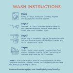 Esembly Organic Cotton Cloth Diaper Inserts - 3-Pack