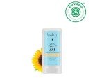 Babo Botanicals Sensitive Baby Mineral Sunscreen Stick SPF 50 - 70% Organic Ingredients - Zinc Oxide - NSF & MADE SAFE and EWG Certified - Water Resistant - Fragrance-Free - Babies & Kids