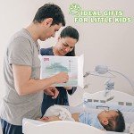 Fasoar Washable Prefold Cloth Diapers for Babies