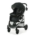 Graco Modes Pramette Stroller, Baby Stroller with True Pram Mode, Reversible Seat, One Hand Fold, Extra Storage, Child Tray, Pierce